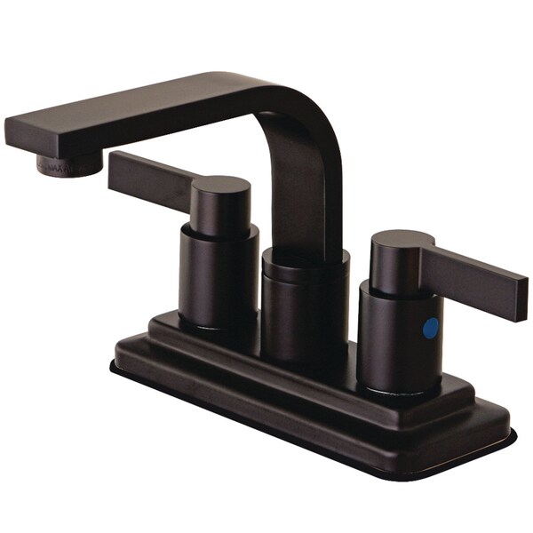 KB8465NDL NuvoFusion 4" Centerset Bathroom Faucet, Oil Rubbed Bronze